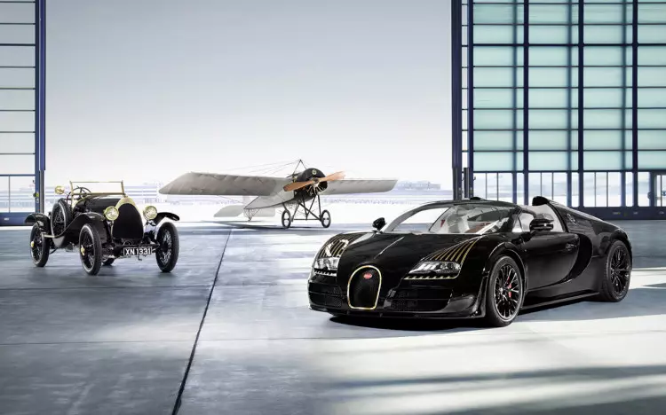 Bugatti Veyron Grand Sport Vitesse Inganekwane Black Bess