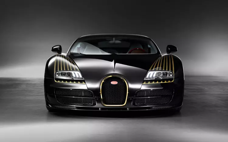 Bugatti Veyronn'i Grand Sports Vitesse Legend Black Bess