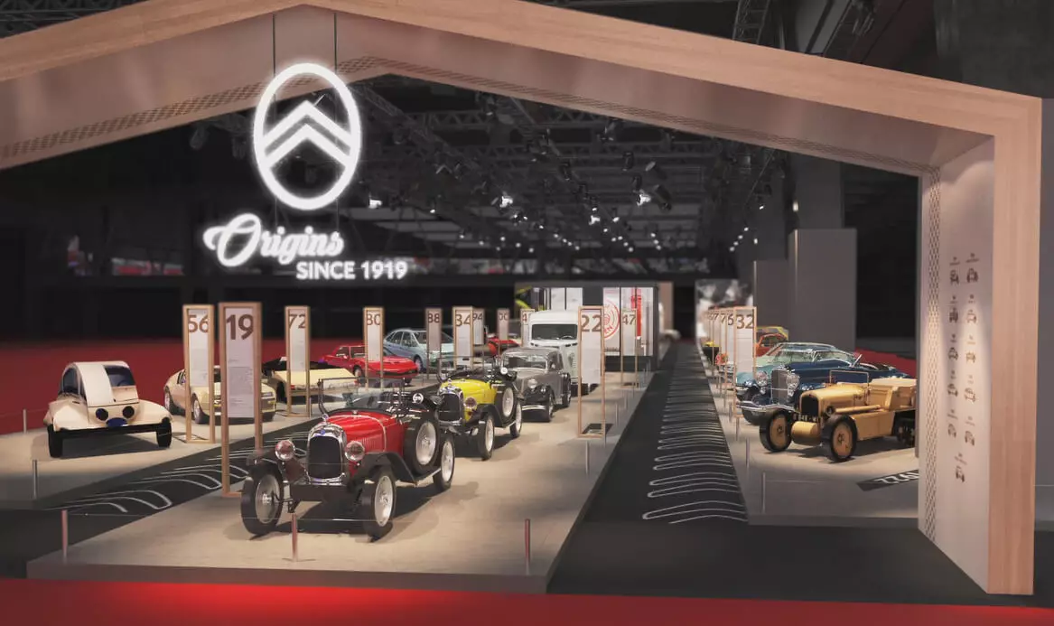 Citroën stand 3D