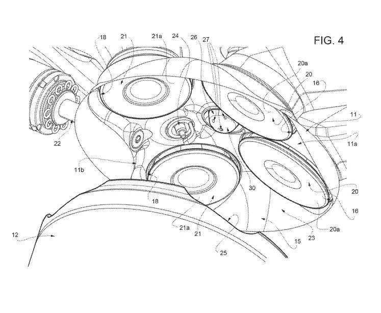 Ferrari V12 patent