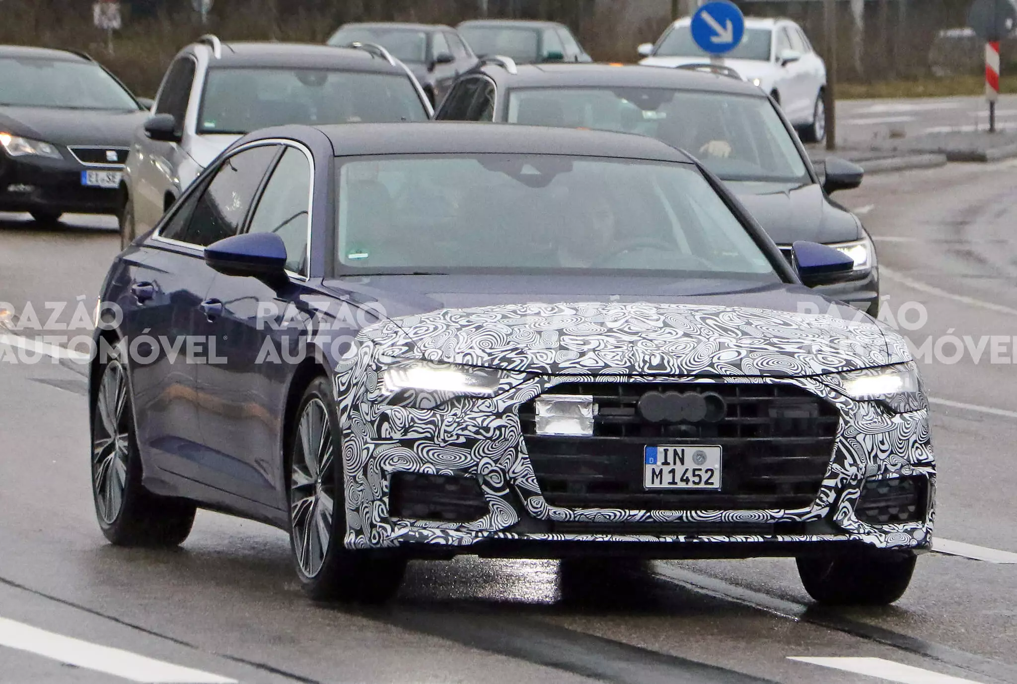 Audi A6 casus fotoğrafları