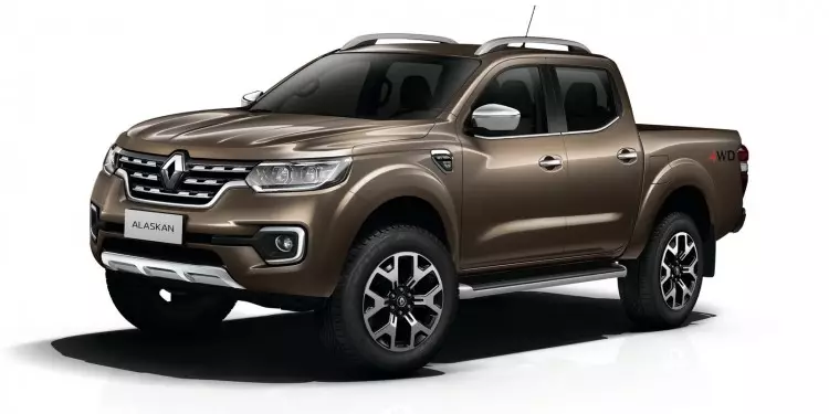 Renault Alaskan: brendning birinchi pikap mashinasi bir tonna yuk ko'taradi 28366_1