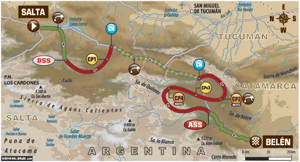 mapa de dakar 8