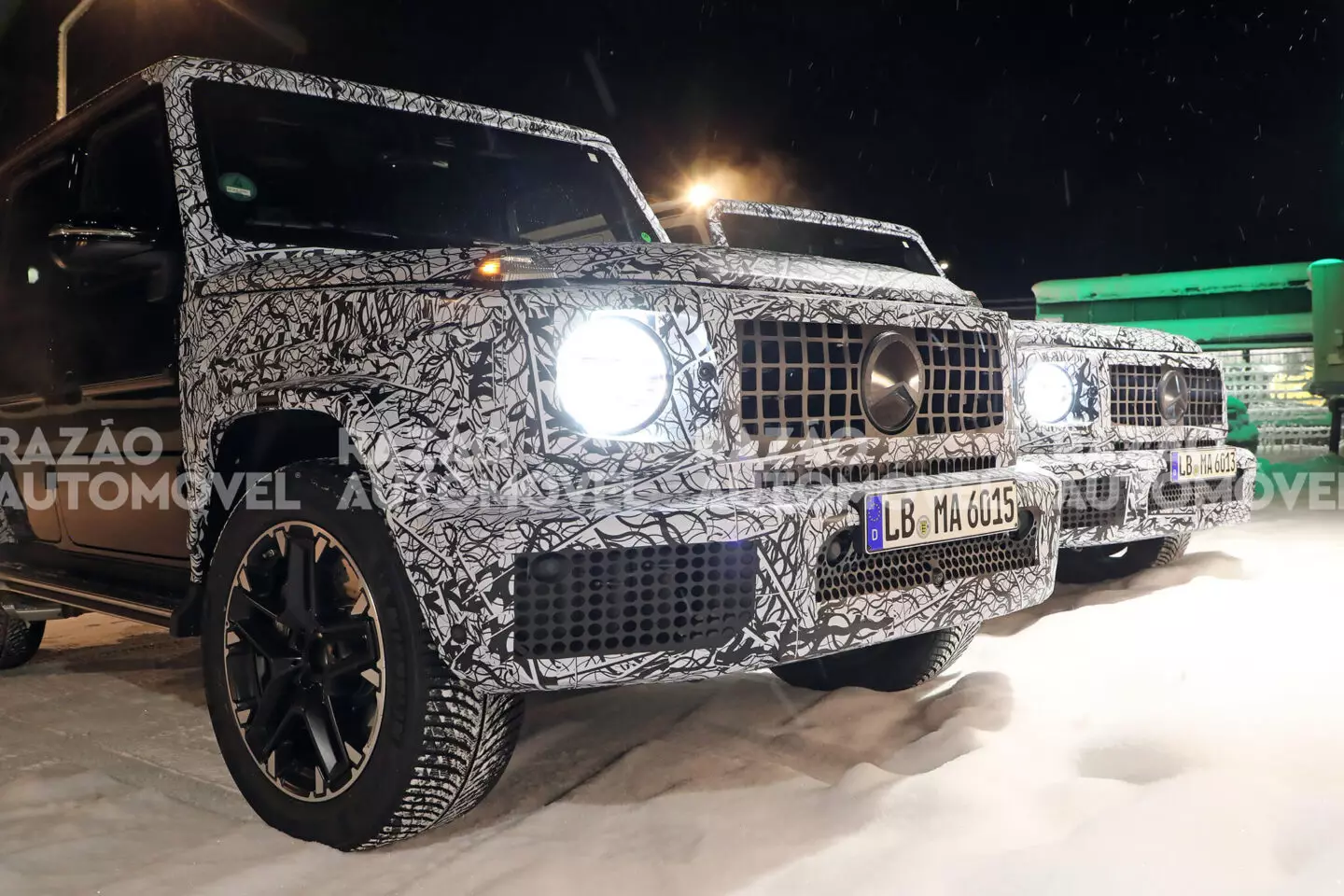 Zdjęcia szpiegowskie Mercedes-AMG G