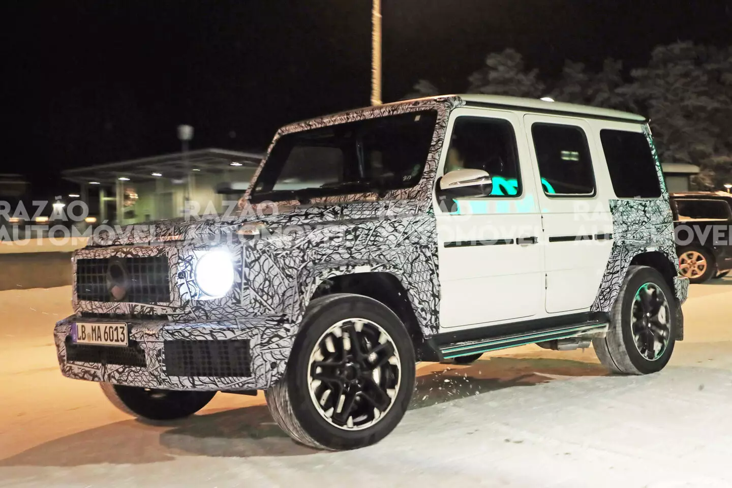 Mercedes-AMG G 스파이 사진