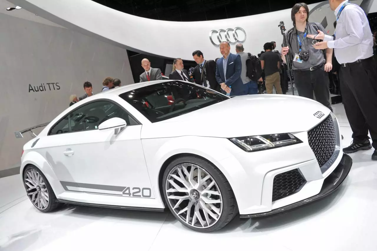 Audi TT Quattro Sport Concept: didelė Vokietijos markės staigmena