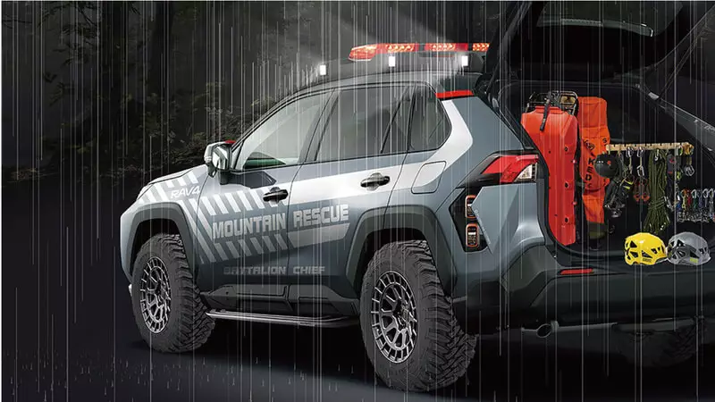 Toyota RAV4 Mountain Rescue