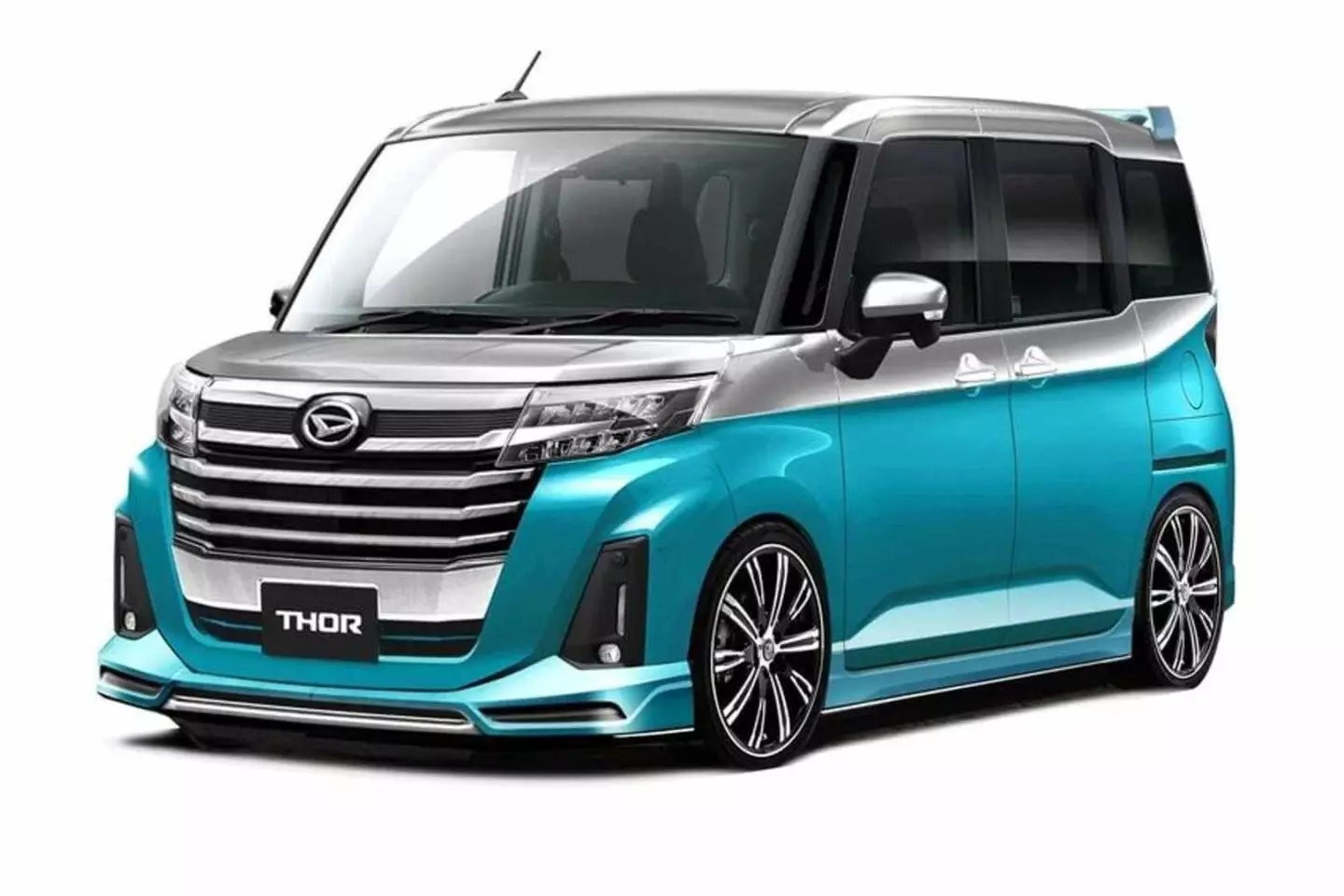 D-Sport komponentlari bilan Daihatsu Thor Premium See