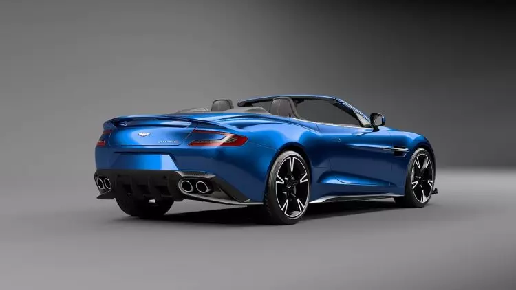 พวงมาลัย Aston Martin Vanquish S: 600 แรงม้า «Open Skies» 30261_1