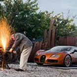 အနုပညာရှင်အသွင်အပြင်နှင့်အတူ - Bugatti Veyron Grand Sport Venet 30703_12