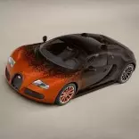 ด้วยรูปลักษณ์ของศิลปิน - Bugatti Veyron Grand Sport Venet 30703_5