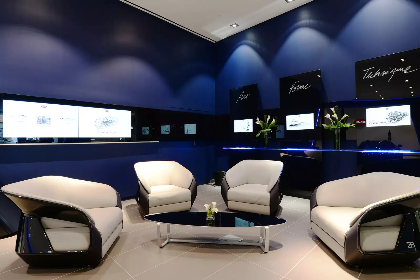 Showroom ng Bugatti