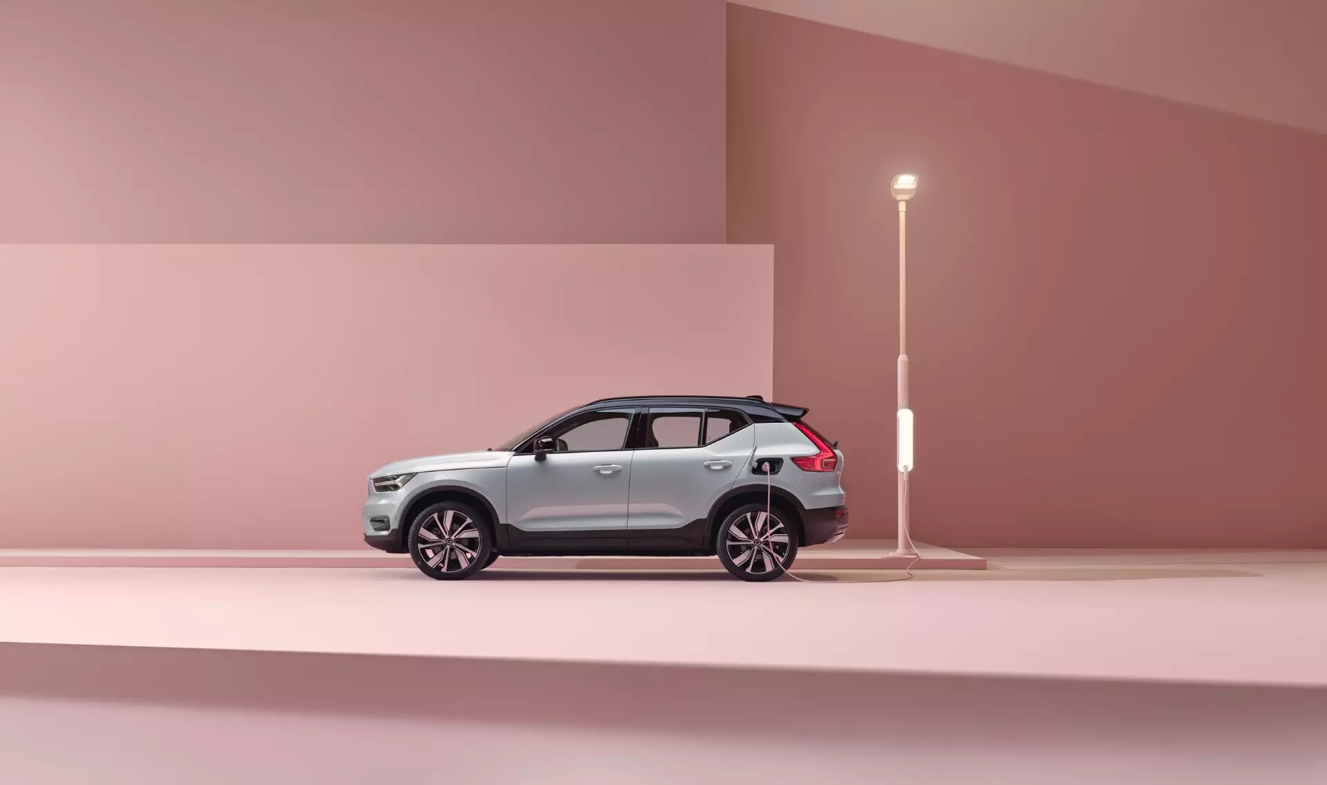 Volvo XC40 aufgeladen