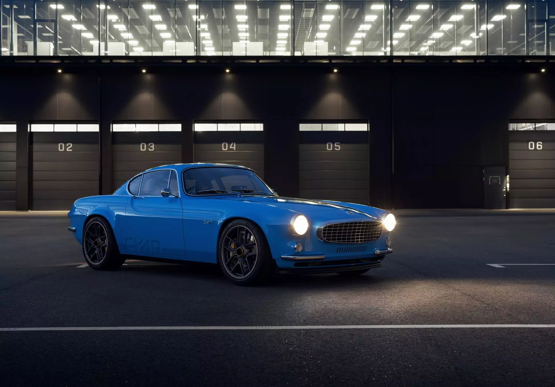 „Volvo P1800 Cyan“.