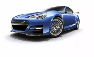 Ipinakita ng Subaru ang bago nitong BRZ STI coupe 31536_2