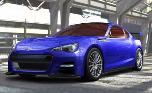 De Subaru presentéiert seng nei BRZ STI Coupe 31536_3