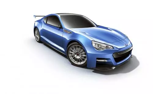 Ipinakita ng Subaru ang bago nitong BRZ STI coupe 31536_5