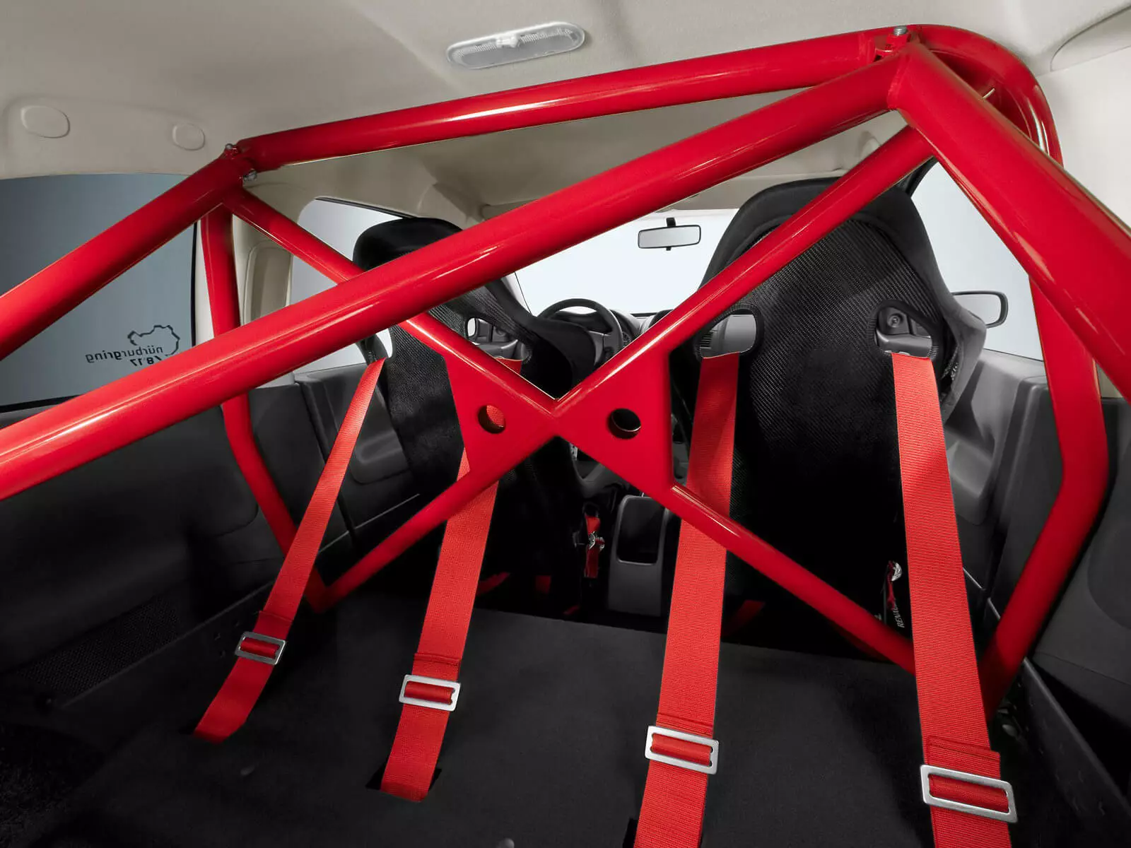 Renault Megane RS R26.R with roll cage