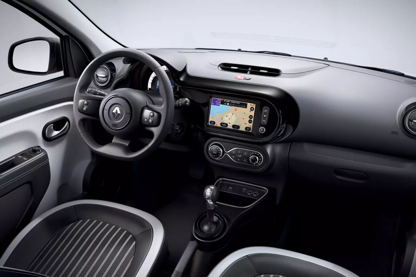 Renault Twingo ኤሌክትሪክ የውስጥ