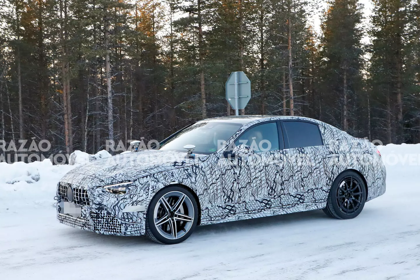 Fotos espia del Mercedes-AMG C 63