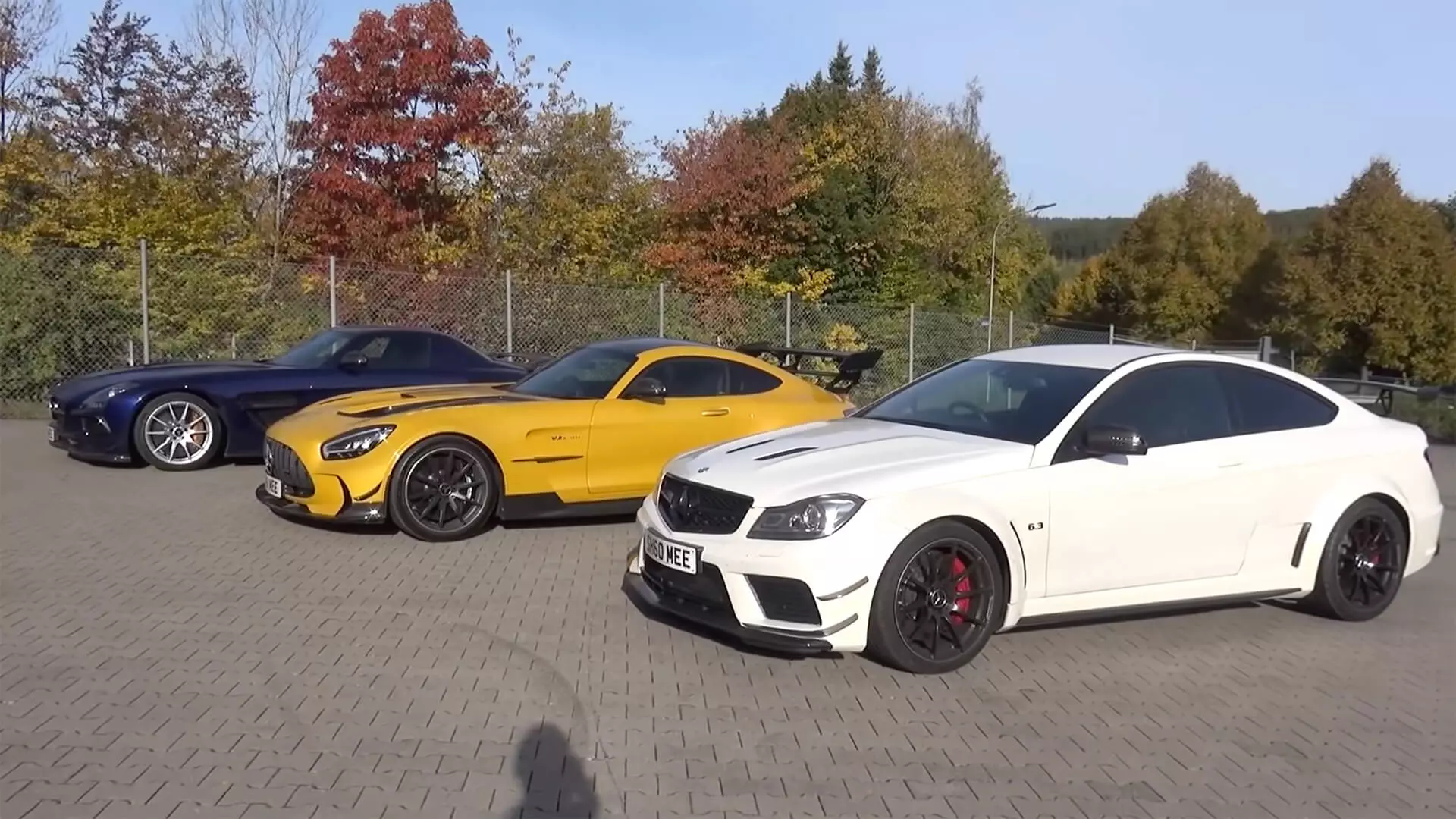 Mercedes-Benz SLS AMG crna serija, Mercedes-AMG GT crna serija, Mercedes-Benz C 63 AMG crna serija