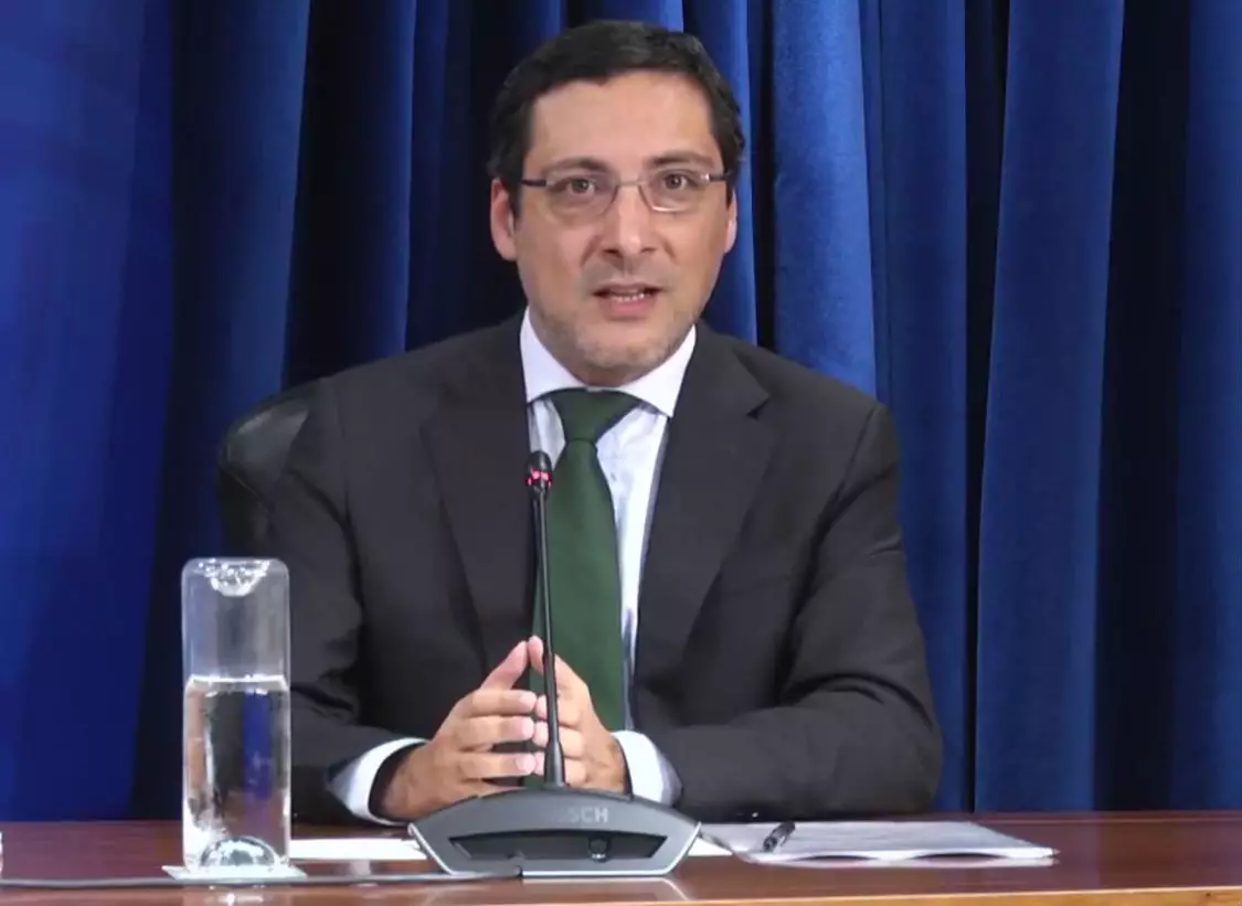 Antonio Mendonça Mendes Secretari d'Estat d'Afers Tributs 2018
