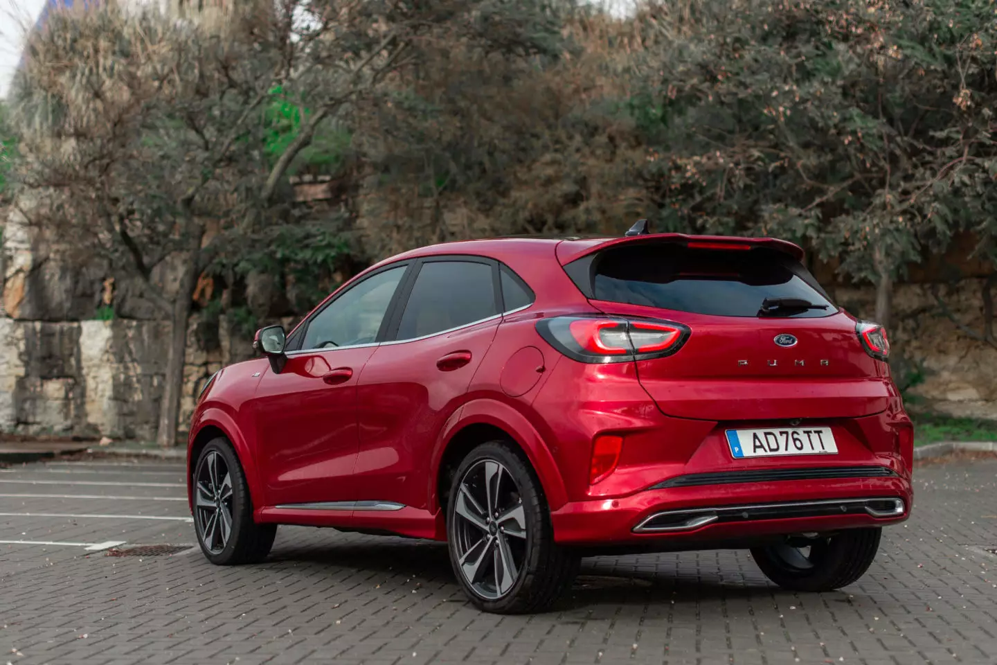 Ford Puma Vignale, 3/4 rear