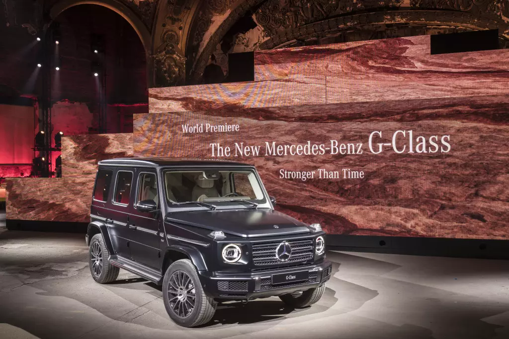 Mercedes-Benz G-క్లాస్ డెట్రాయిట్ 2018