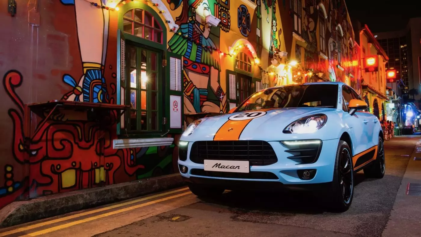 „Porsche Macan Gulf“ 2017 m