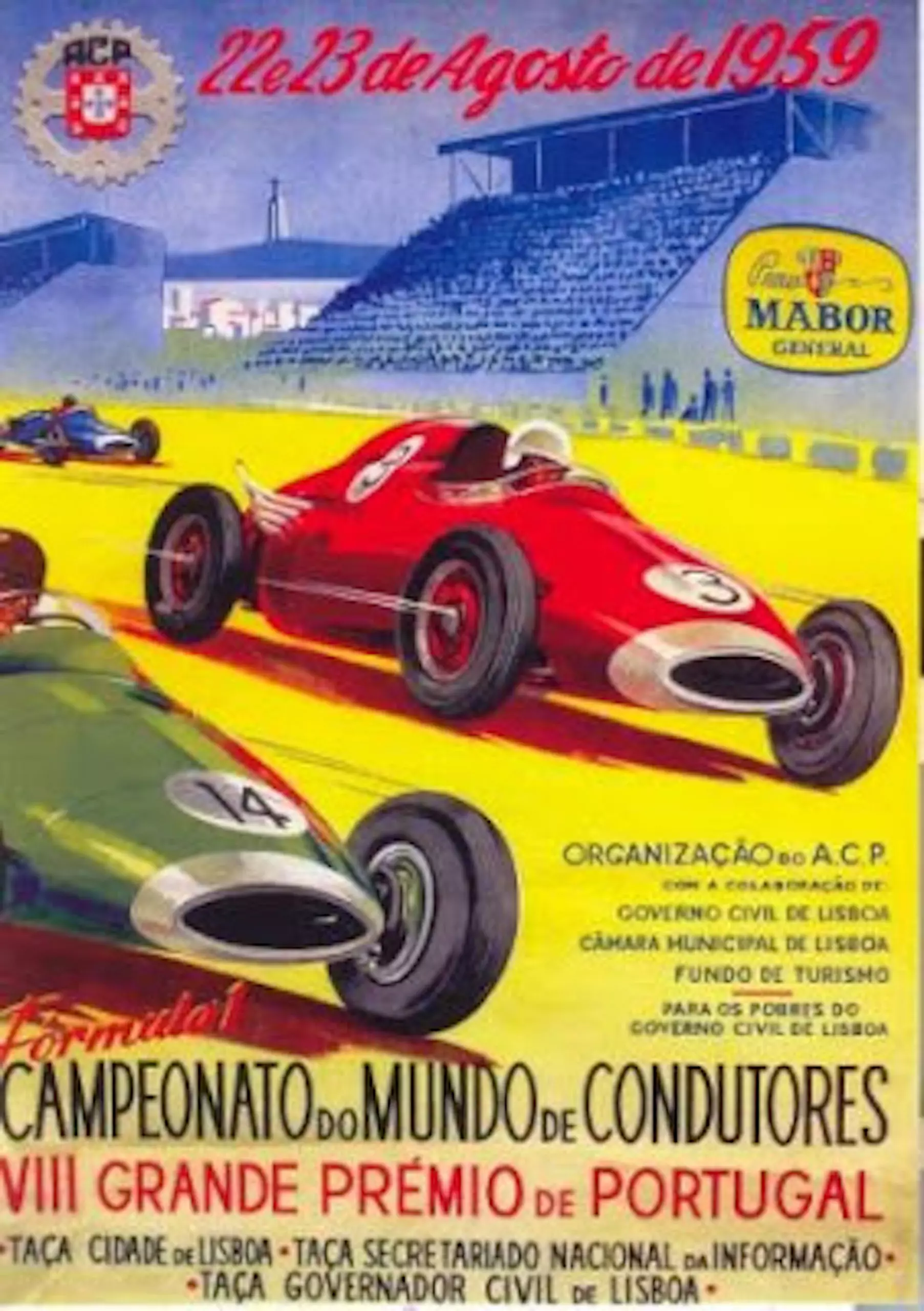 poster gp portugal 1959