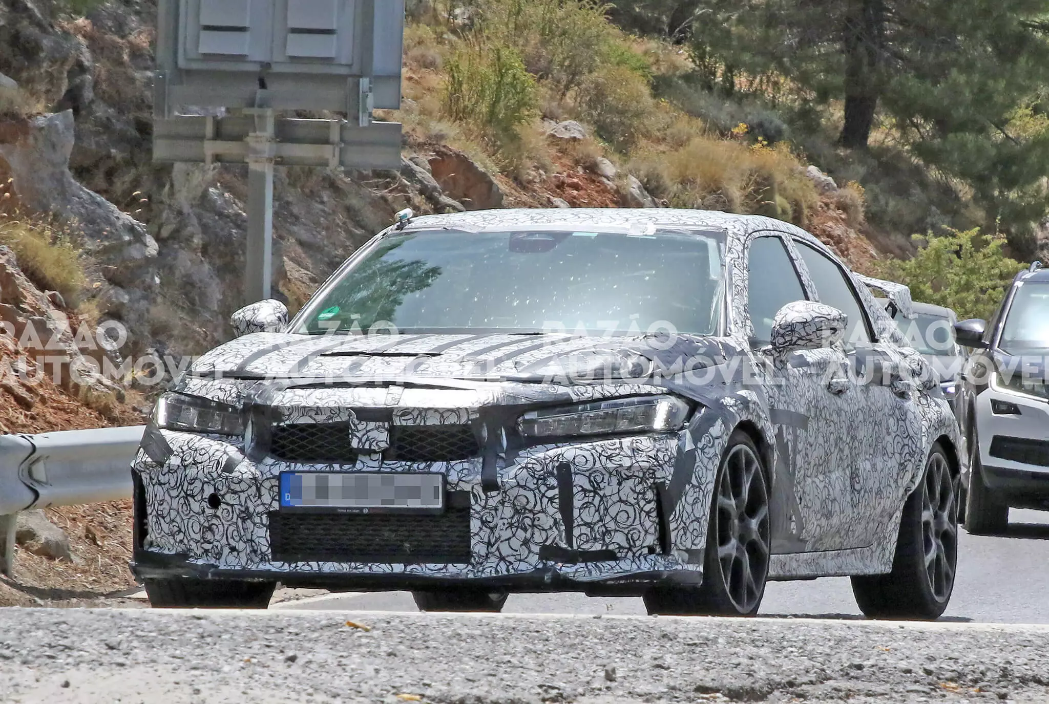 Honda Civic Uhlobo lweR Spy Photos