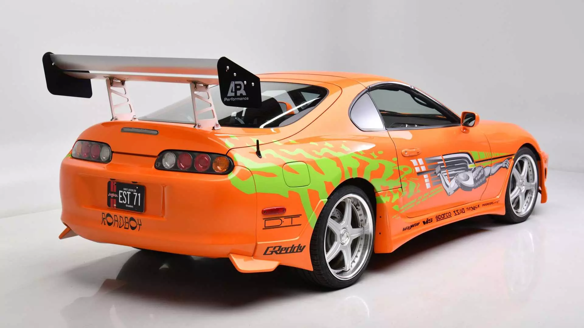 Toyota Supra g'azablangan tezlik