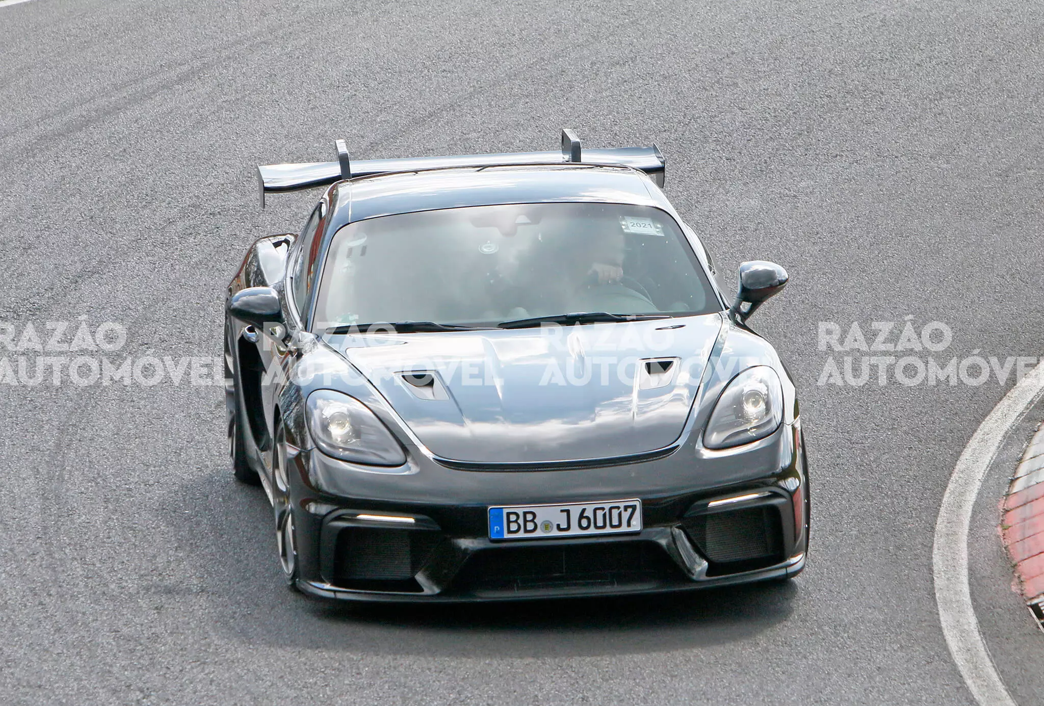 Porsche 718 Cayman GT4 RS جاسوس عکس