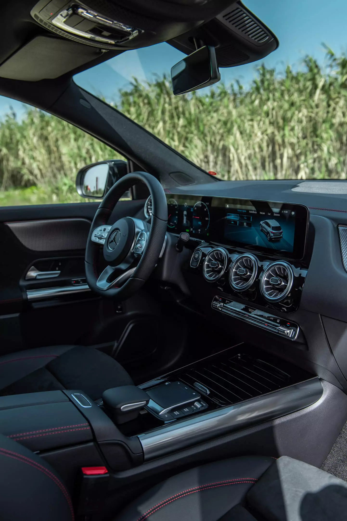 interior view, dashboard