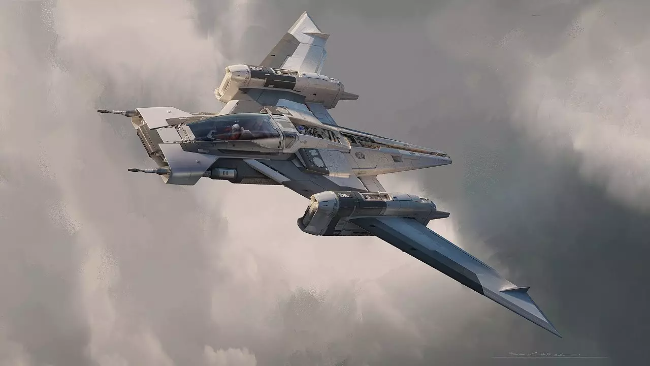 Porsche Tri-Wing S-91 x Pegasus Starfighter