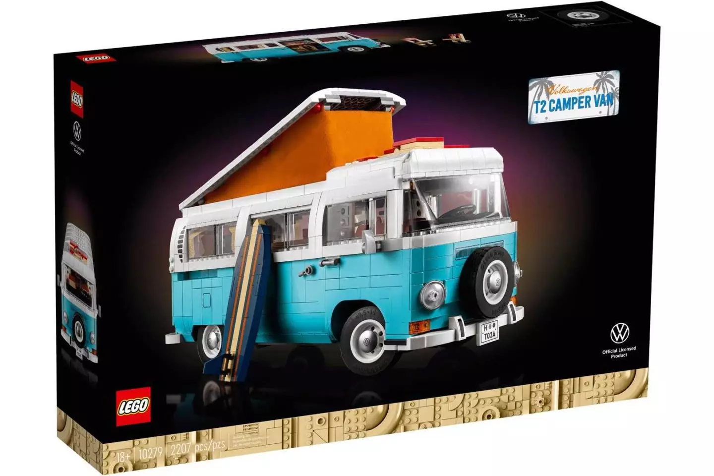 Lego Volkswagen T2 3