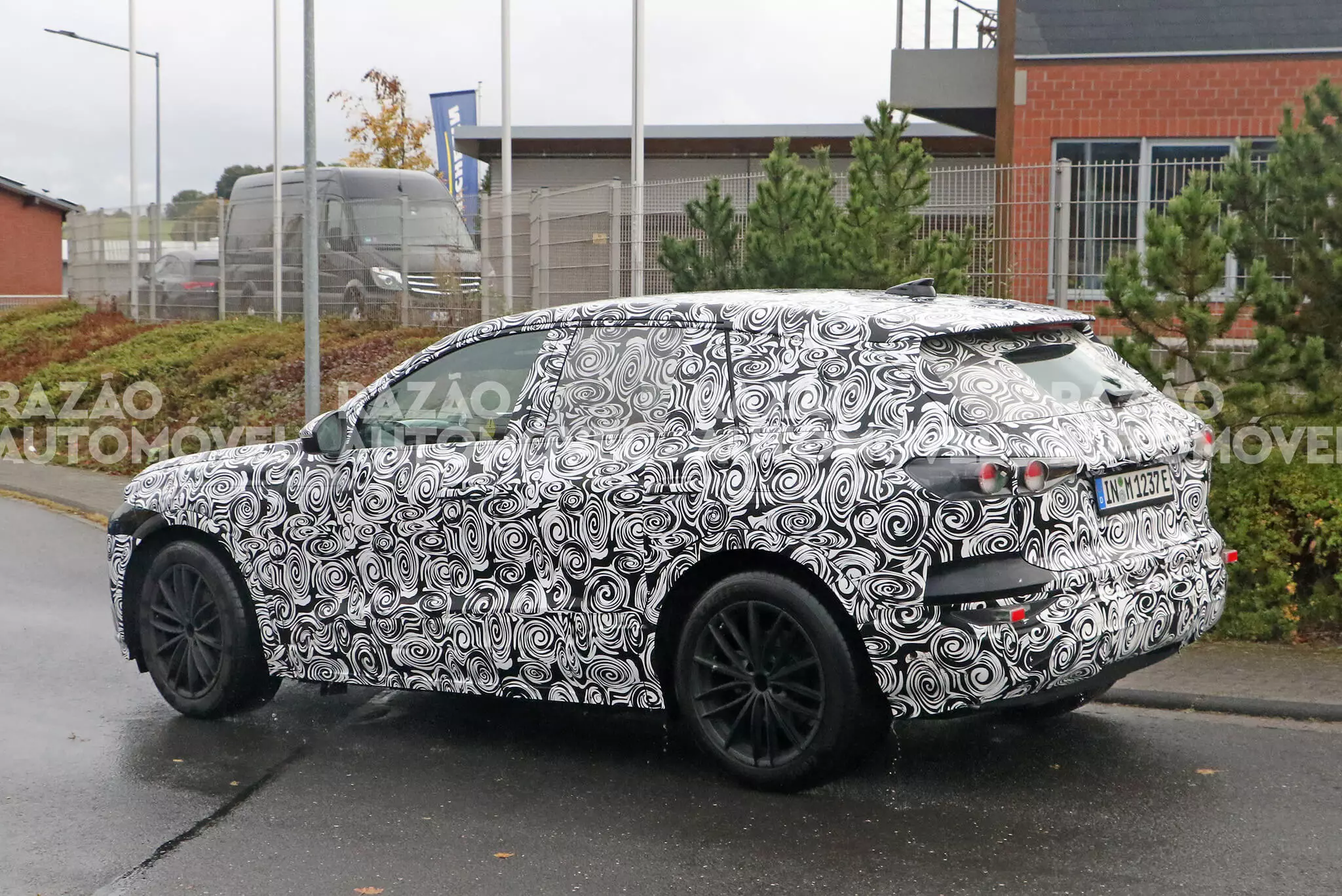 Audi Q6 e-tron spy photos