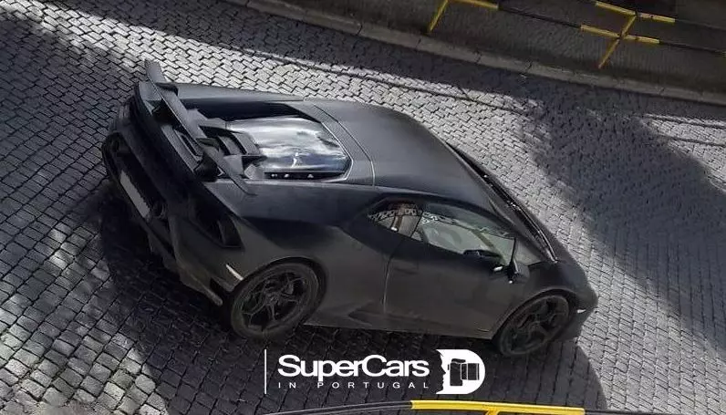Lamborghini Huracán Performante är i Portugal