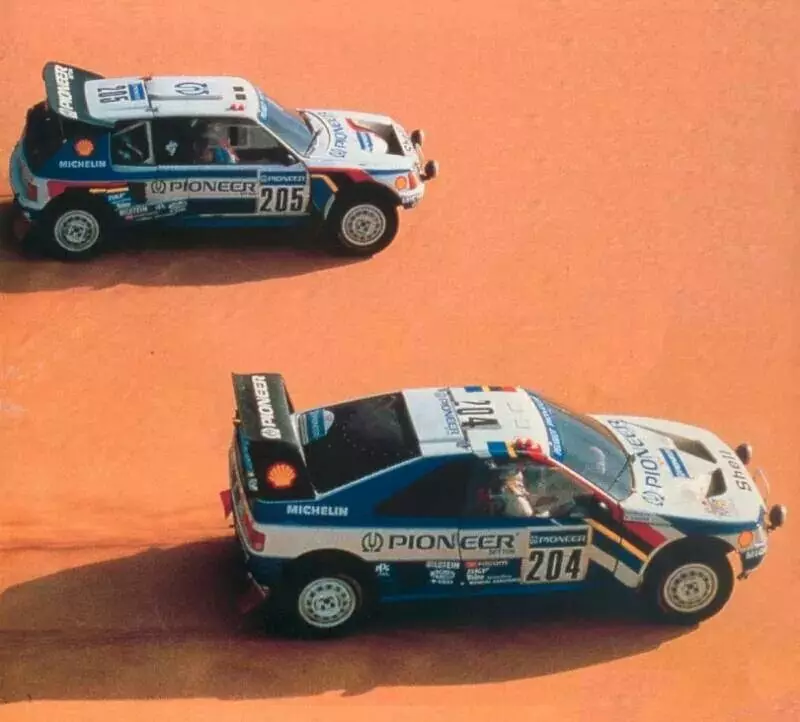 Historia Peugeota Dakar