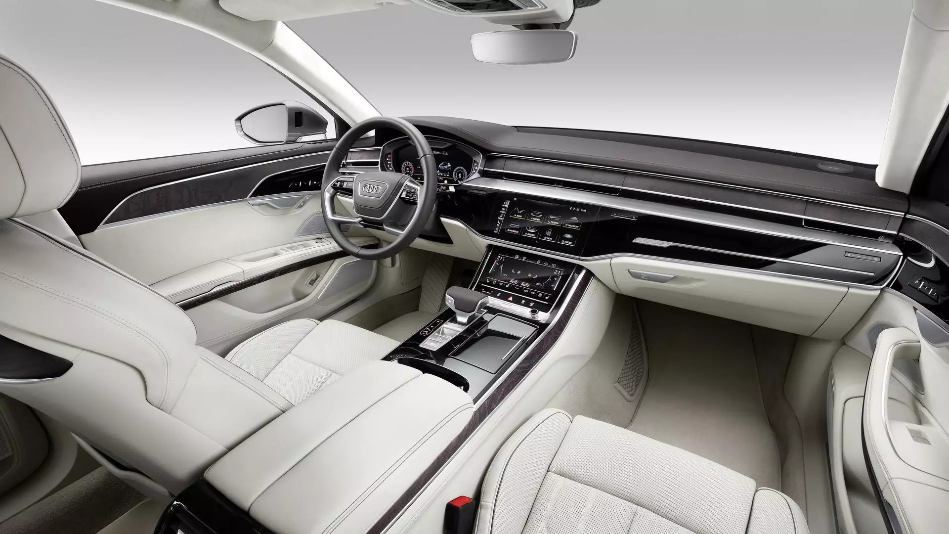 Intérieur de l'Audi A8 2018