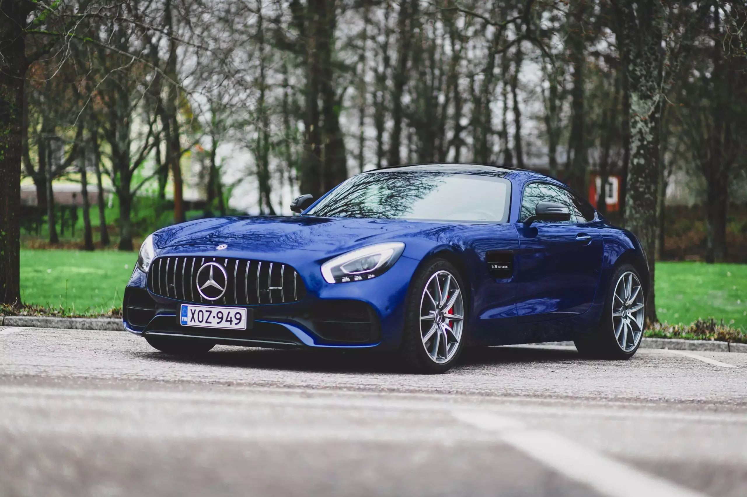 NAGBENTA ang VALTTERI BOTTAS ng MERCEDES-AMG GT S