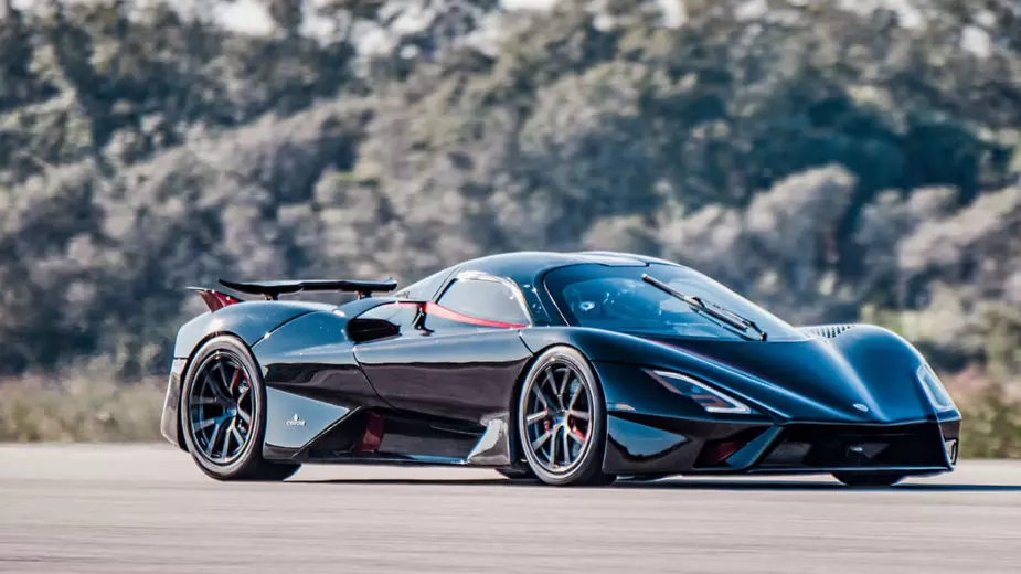 Самый быстрый седан в мире. SSC Tuatara 2021. Koenigsegg рекорд скорости.