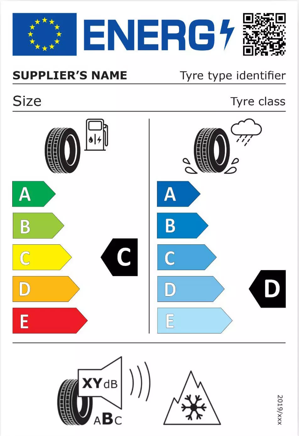 2021 tire label