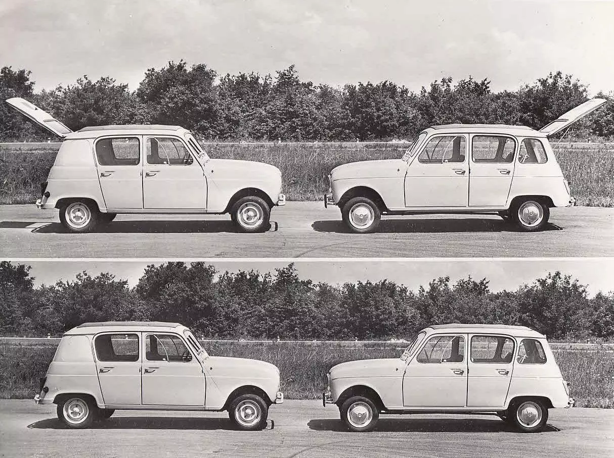 Renault 4 at 4L, 1961