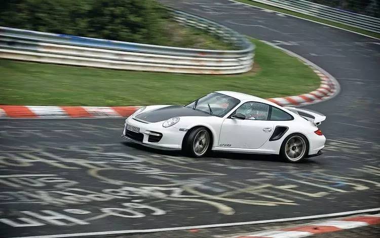 porsche-gt2-rs-drift Nurburgring top 10