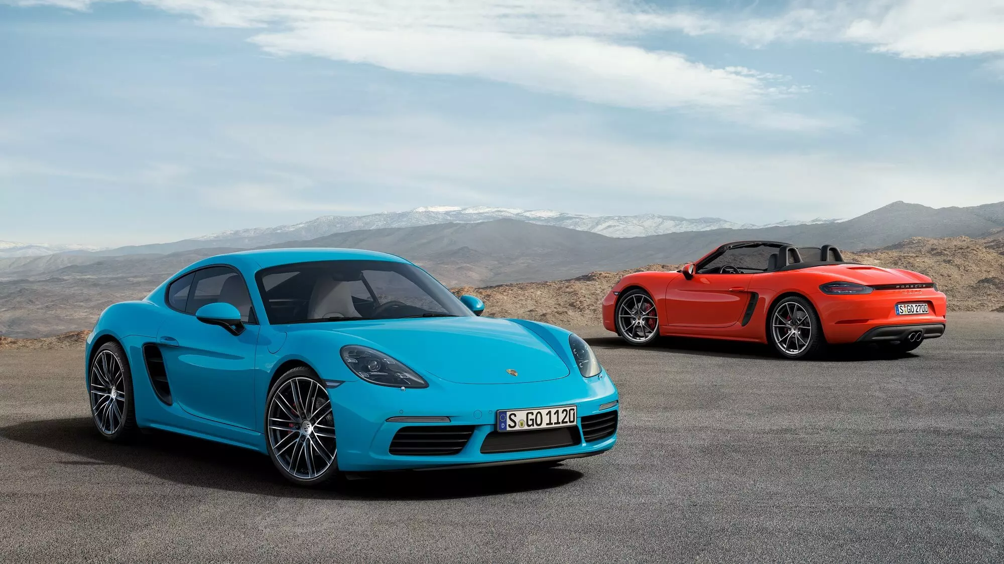 Porsche 718 Cayman жана 718 Boxter