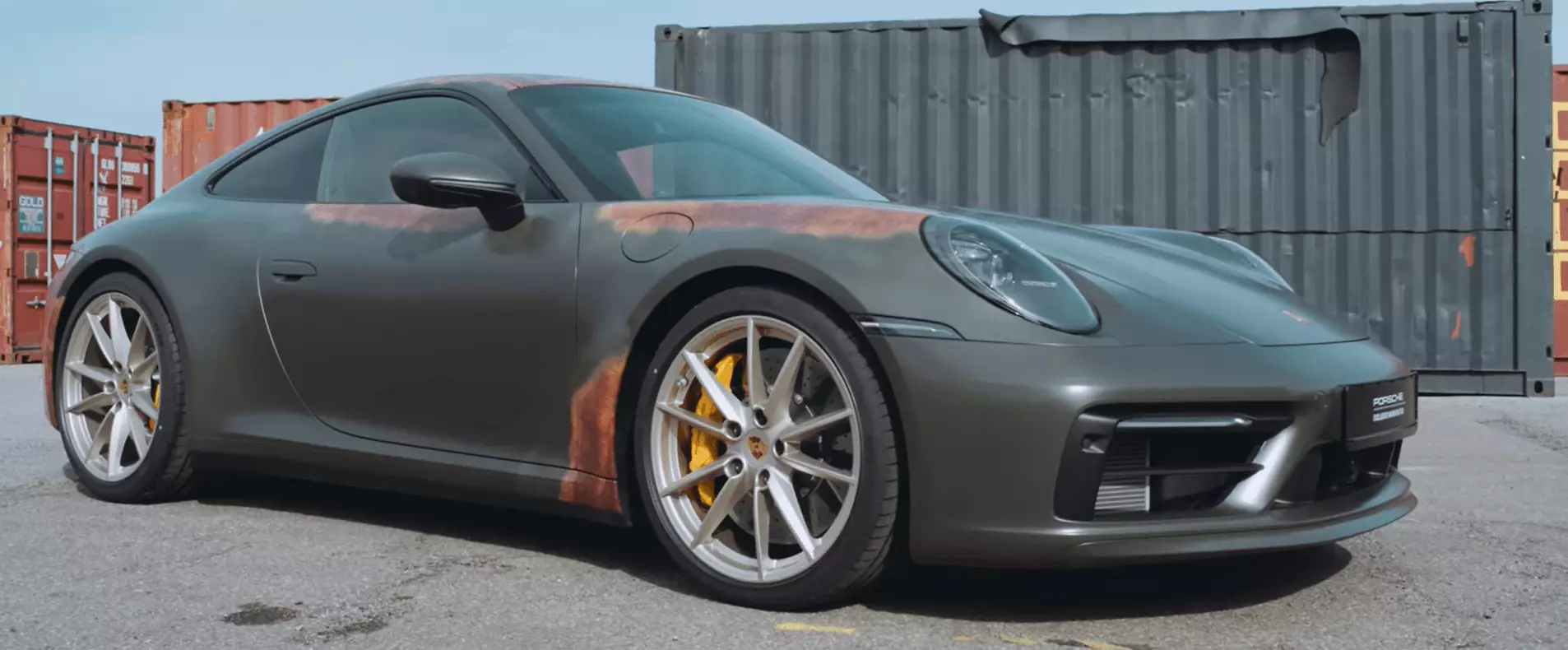 Porsche 911 Patina Lack zum Probieren