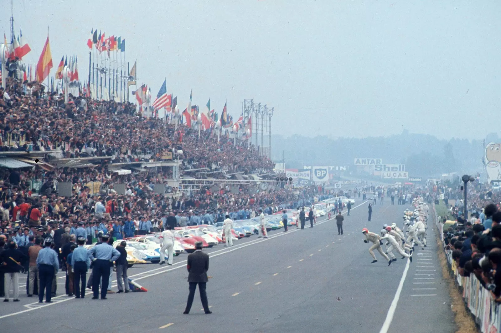 Partenza a Le Mans 1969