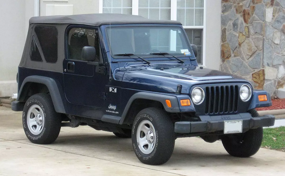 1996, รถจี๊ป Wrangler TJ