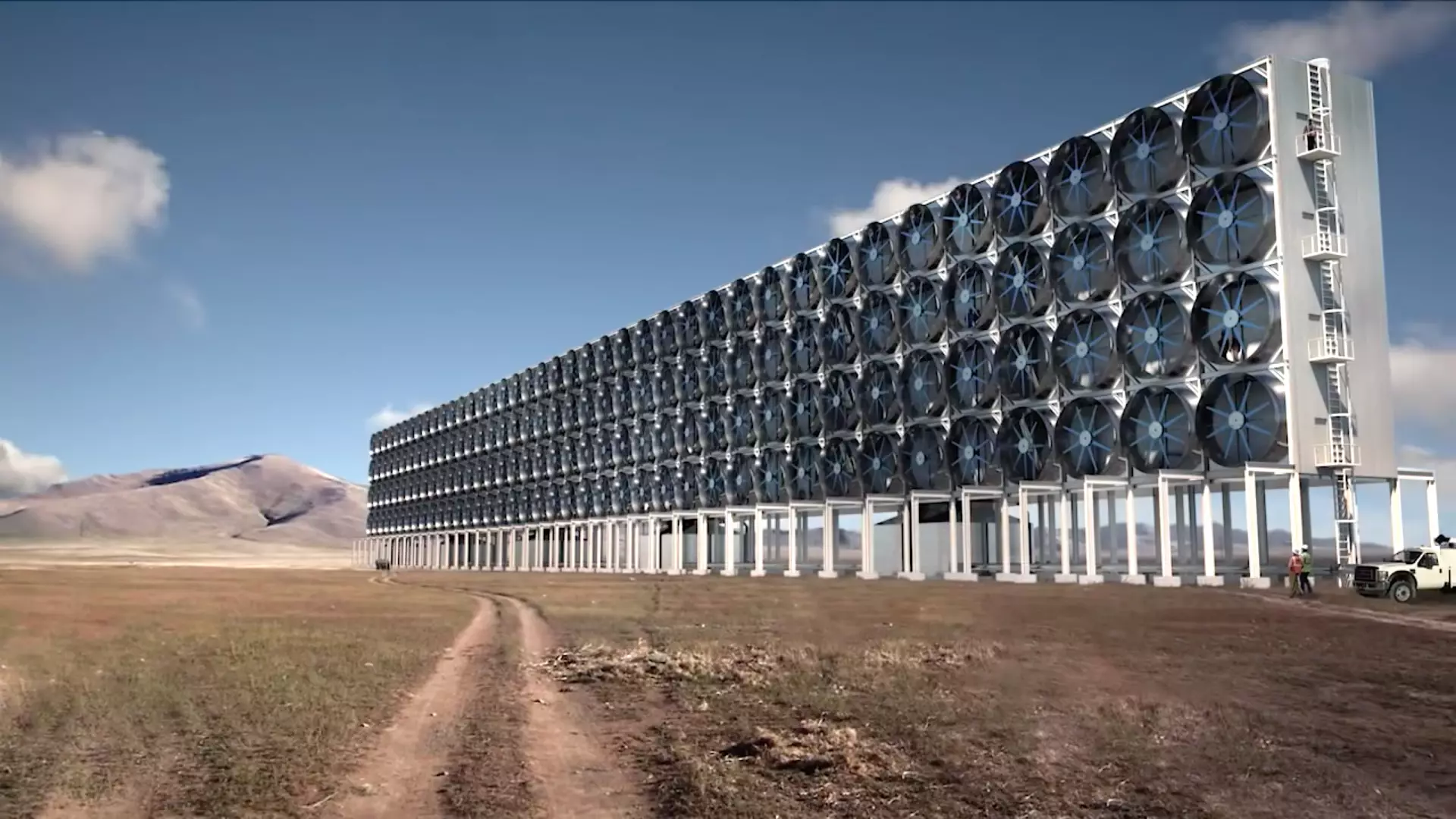 هندسة الكربون ، مصنع التقاط الهواء في المستقبل